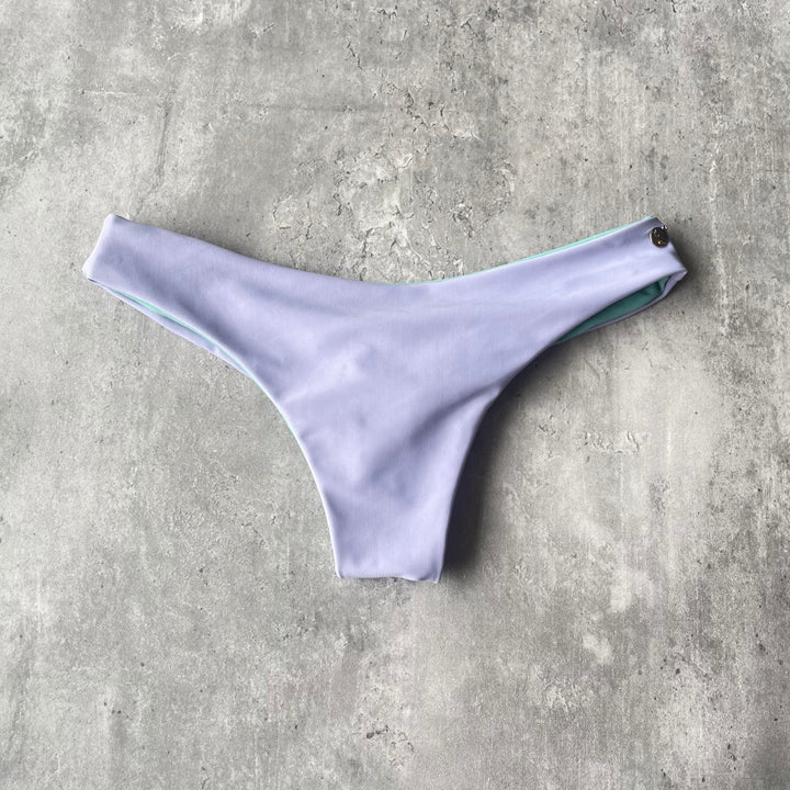 Braguita Cocos lavanda reversible a menta oscuro