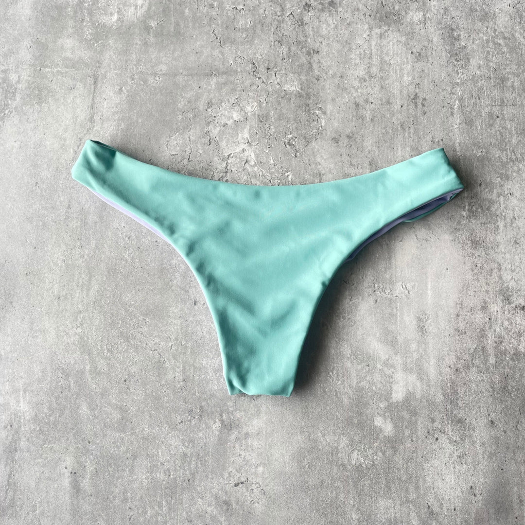 Braguita Cocos lavanda reversible a menta oscuro