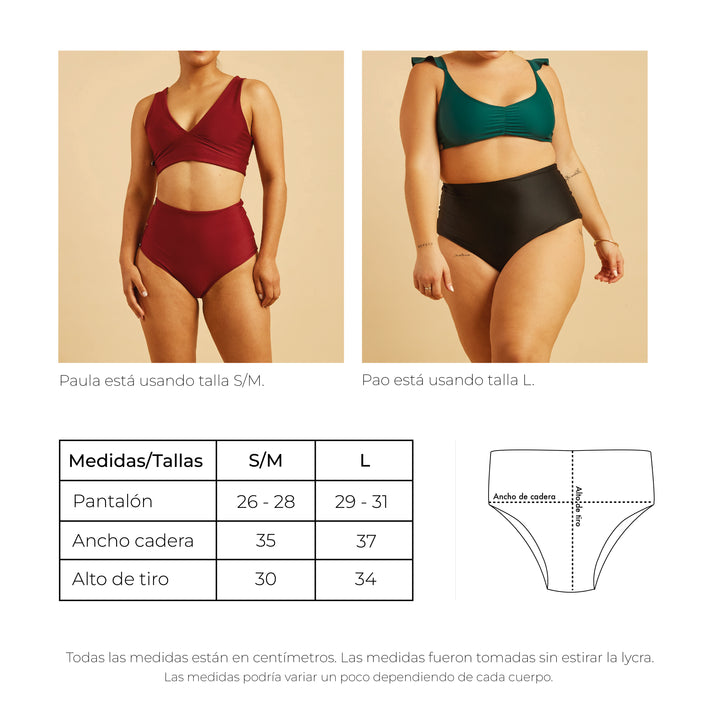 Braguita Paracas Menta Neón