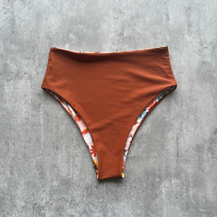 Braguita Piccola flores durazno reversible a tierra