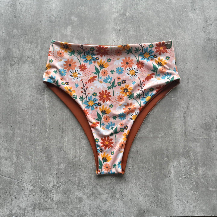 Braguita Piccola flores durazno reversible a tierra